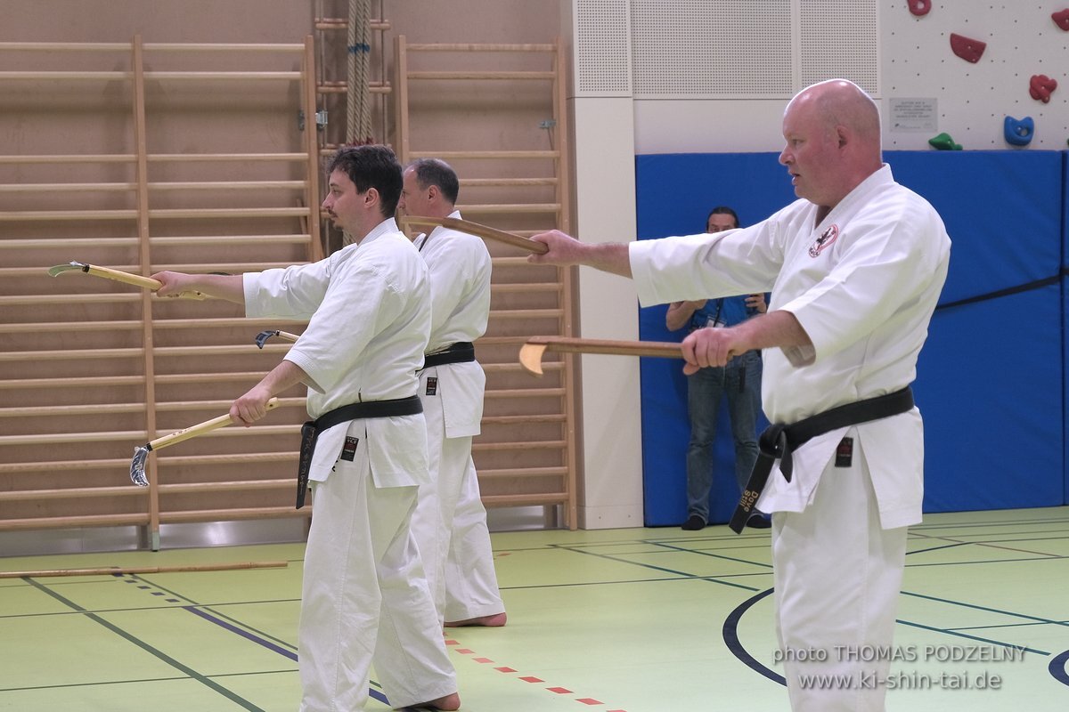 Ryukyu Kobudo Lehrgang Kaicho Hiroshi Akamine Wien 29.4.-1.5.2022 