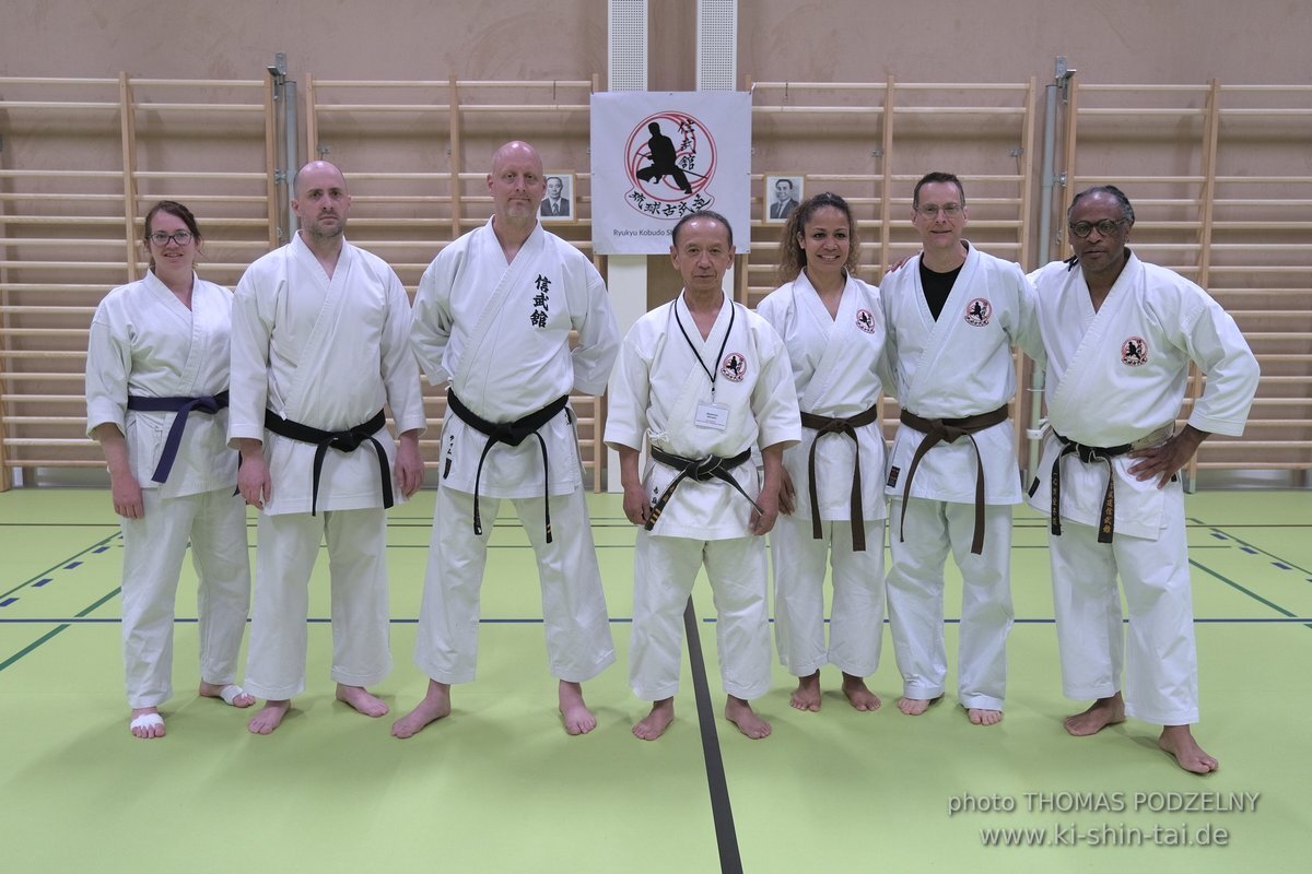 Ryukyu Kobudo Lehrgang Kaicho Hiroshi Akamine Wien 29.4.-1.5.2022 