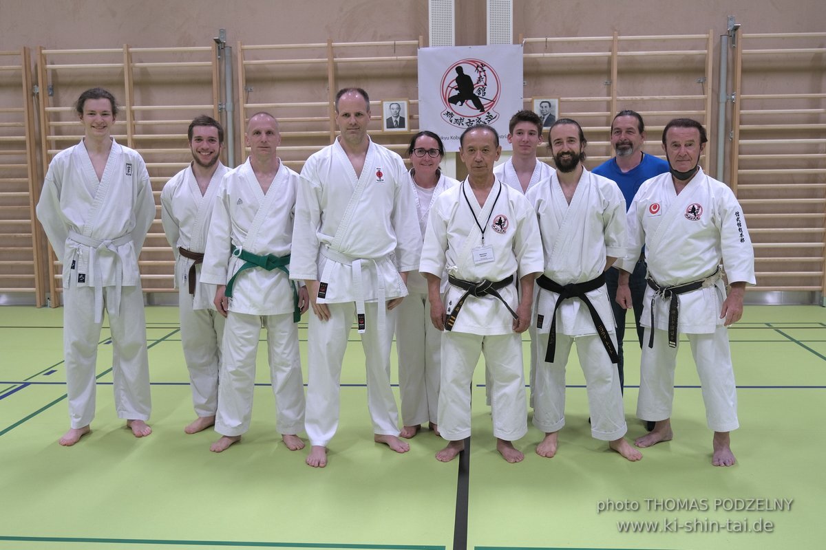 Ryukyu Kobudo Lehrgang Kaicho Hiroshi Akamine Wien 29.4.-1.5.2022 