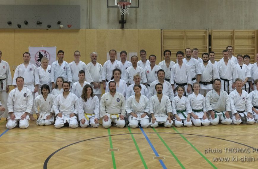 Kobudô Lehrgang mit Kaichô Hiroshi Akamine in Wien – November 2019
