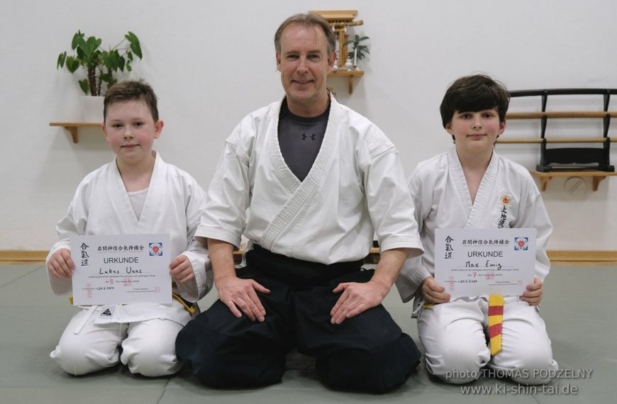 Aikidô Kids Kyû Prüfungen 20.2.2020
