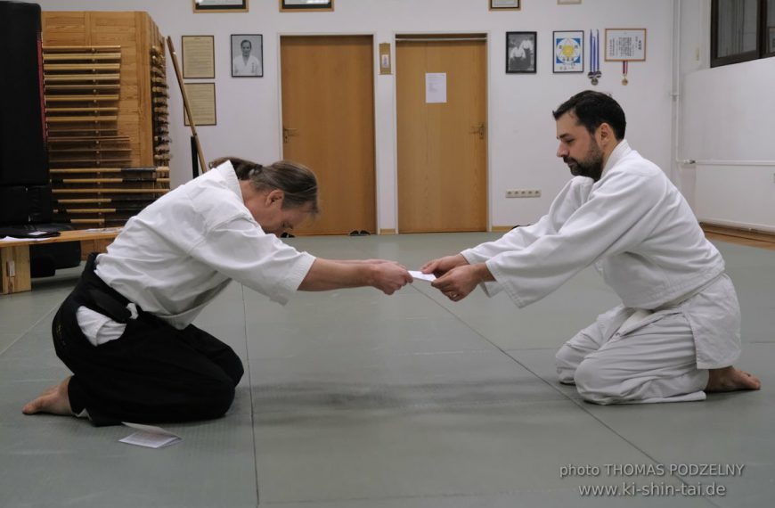Aikidô Kyû Prüfung 20.2.2020