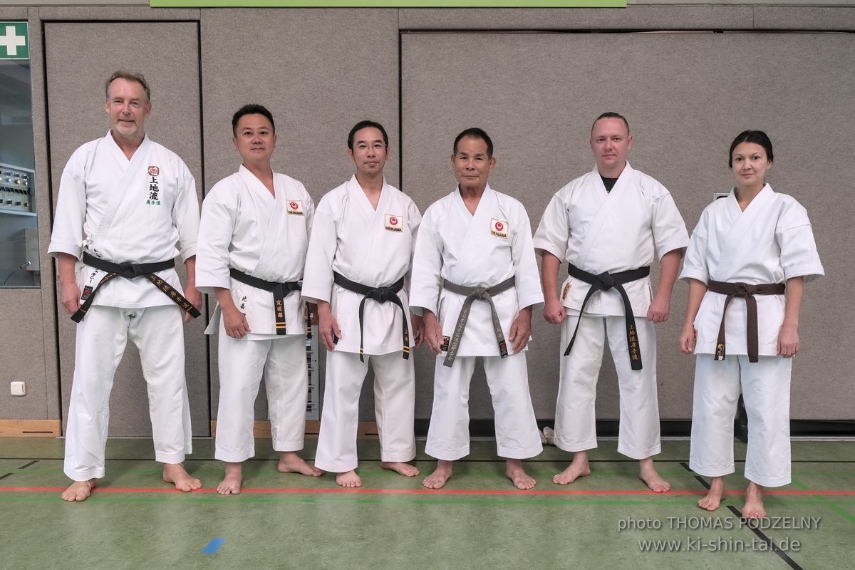 BKB Tag 2023 Ingolstadt mit Masanari Kikugawa 10.Dan, Koyu Higa 7.Dan und Sadanao Uechi 7.Dan  aus Okinawa