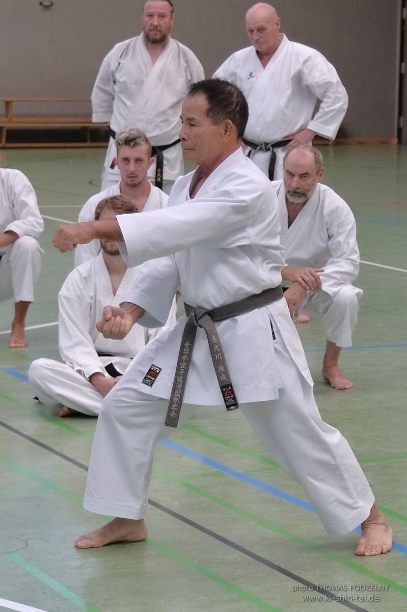 BKB Tag 2023 Ingolstadt mit Masanari Kikugawa 10.Dan, Koyu Higa 7.Dan und Sadanao Uechi 7.Dan  aus Okinawa