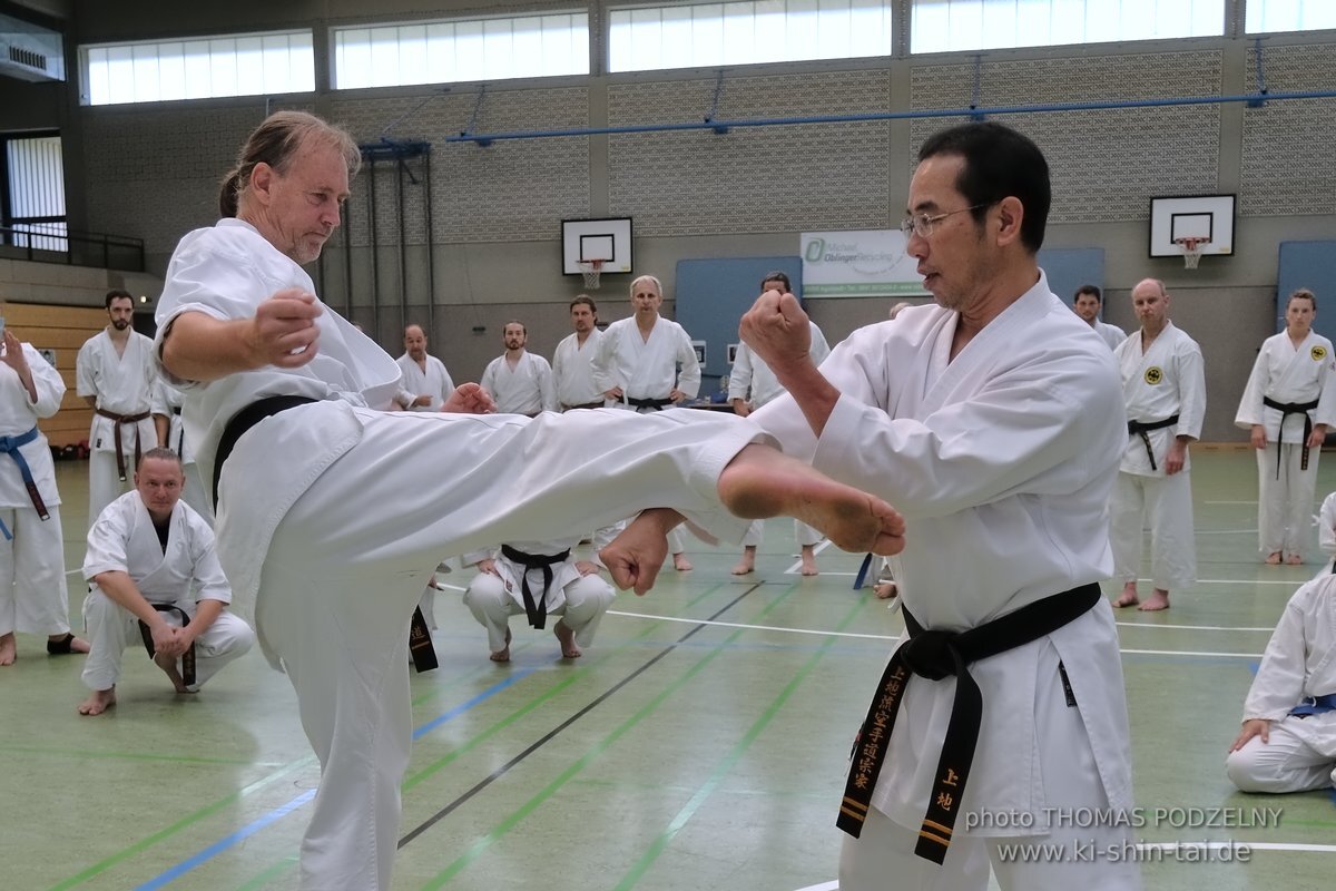 BKB Tag 2023 Ingolstadt mit Masanari Kikugawa 10.Dan, Koyu Higa 7.Dan und Sadanao Uechi 7.Dan  aus Okinawa