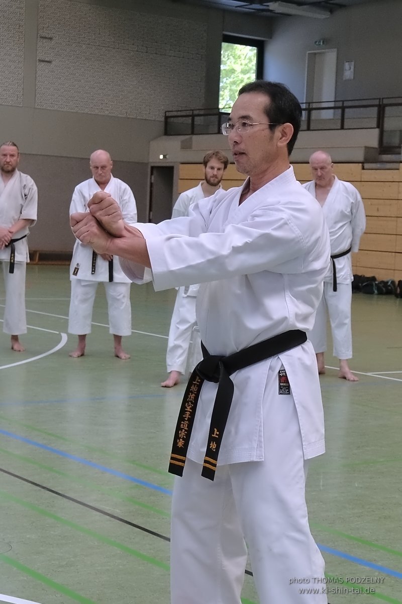 BKB Tag 2023 Ingolstadt mit Masanari Kikugawa 10.Dan, Koyu Higa 7.Dan und Sadanao Uechi 7.Dan  aus Okinawa