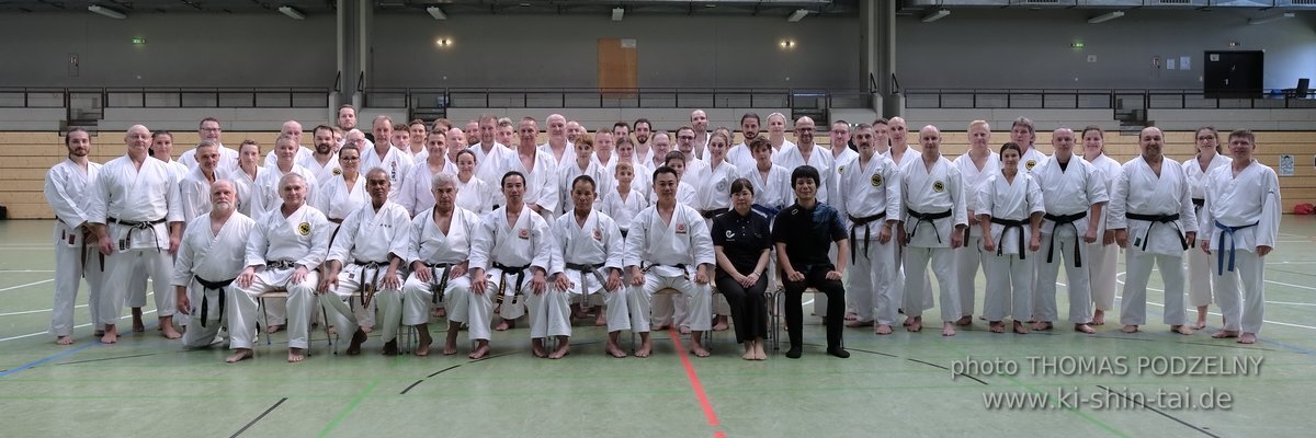 BKB Tag 2023 Ingolstadt mit Masanari Kikugawa 10.Dan, Koyu Higa 7.Dan und Sadanao Uechi 7.Dan  aus Okinawa