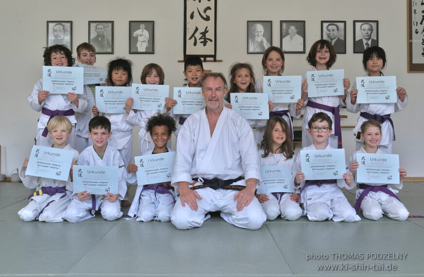 Wochenendseminar der Budo-Kids 2024