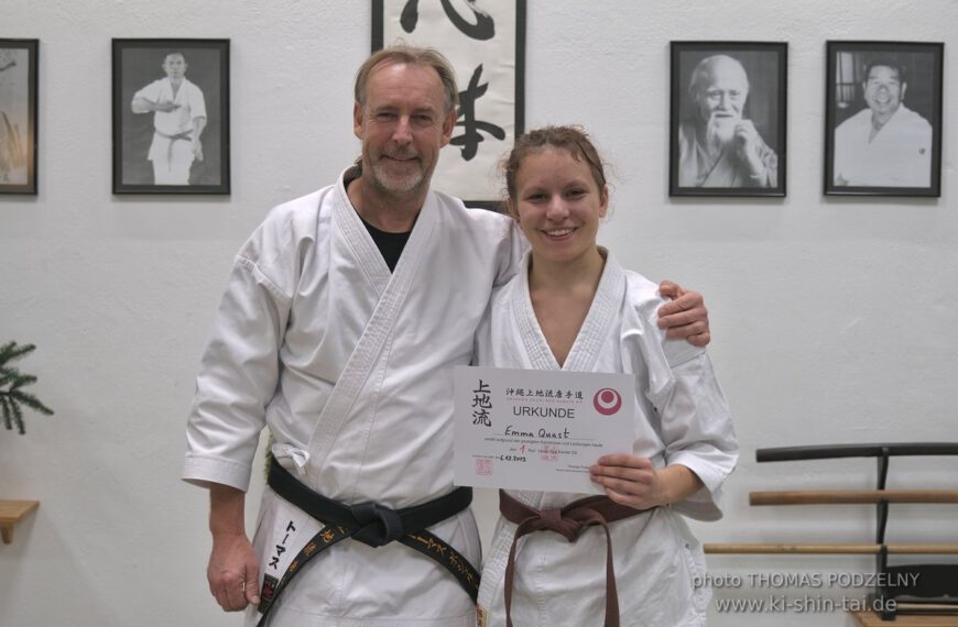 1.Kyu Uechi Ryu Karate Do Prüfung Emma Quast