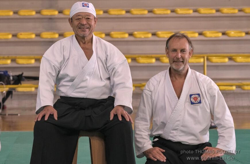 Dento Iwama Ryu Aikido Seminar mit Hitohira Saito Sensei Modica (Sizilien) 29.9.-1.10.2023