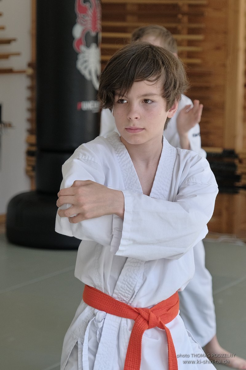 Karate-Kids Übernachtungswochenende 6./7.5.2023