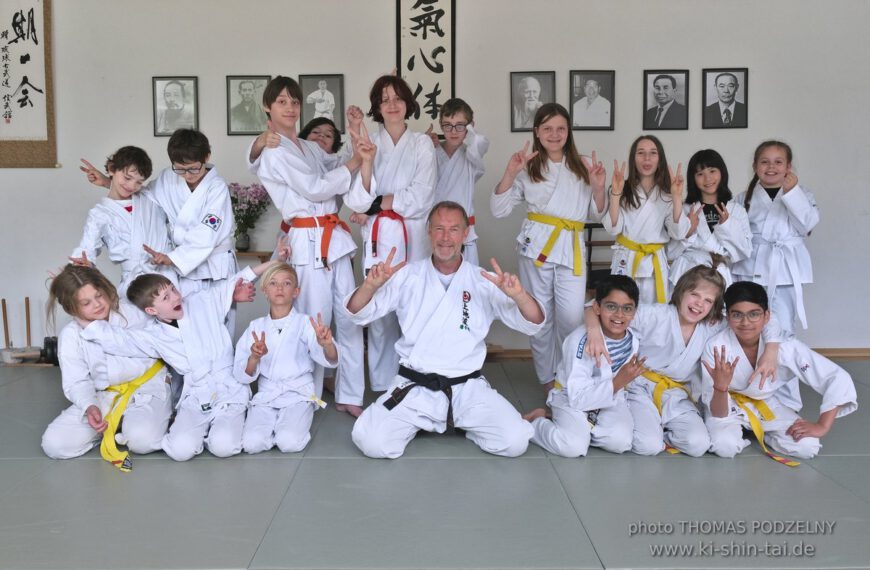 Karate-Kids Übernachtungswochenende 6./7.5.2023