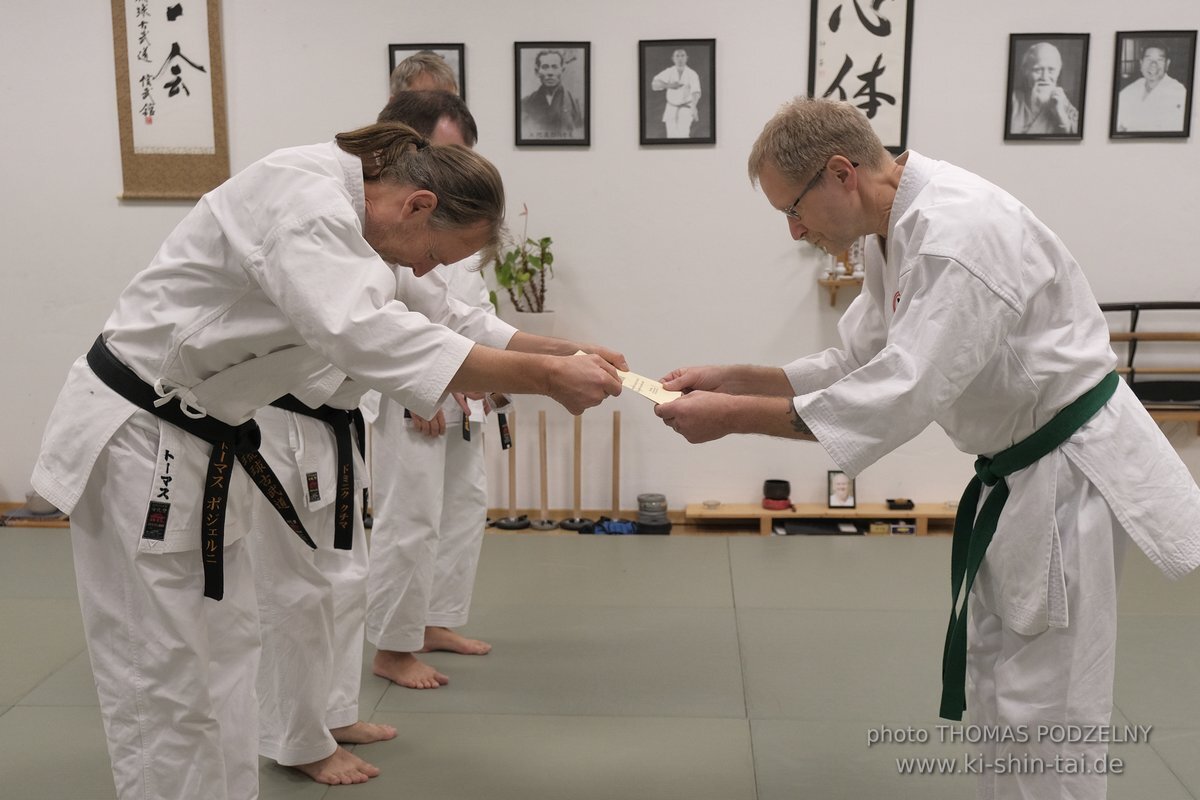 Kobudo Uchideshi Woche November 2021