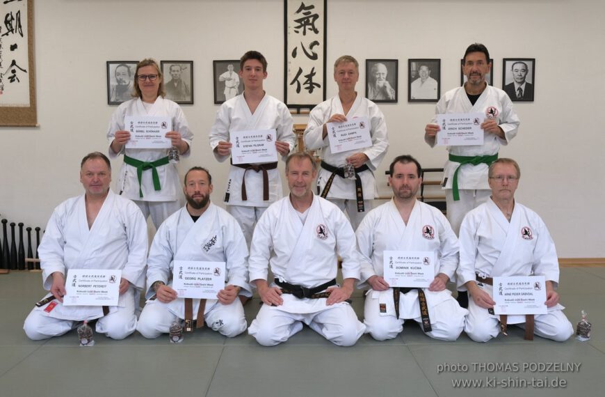Kobudo Uchideshi Woche November 2021