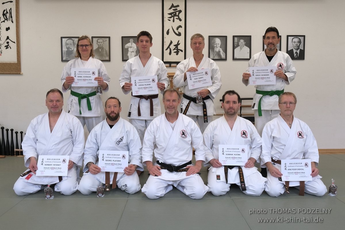 Kobudo Uchideshi Woche November 2021