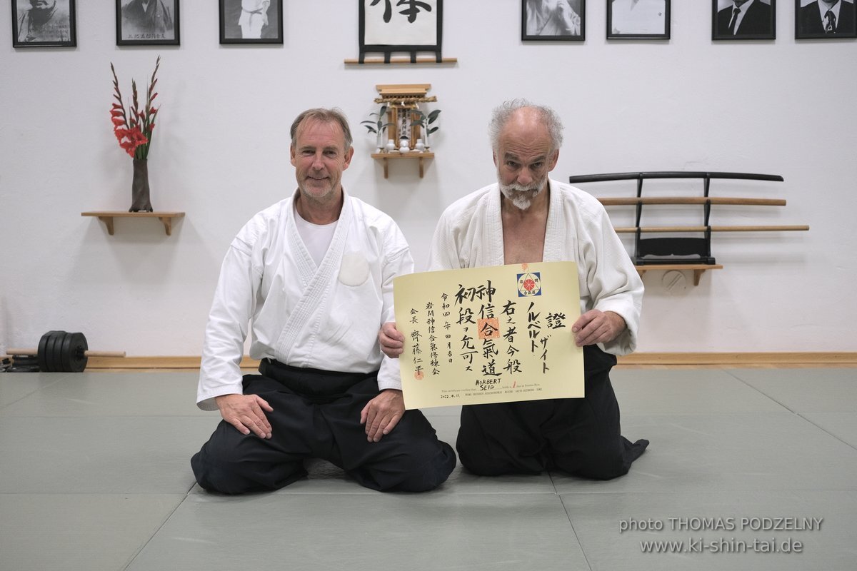 Aikido Shodan Norbert Seid