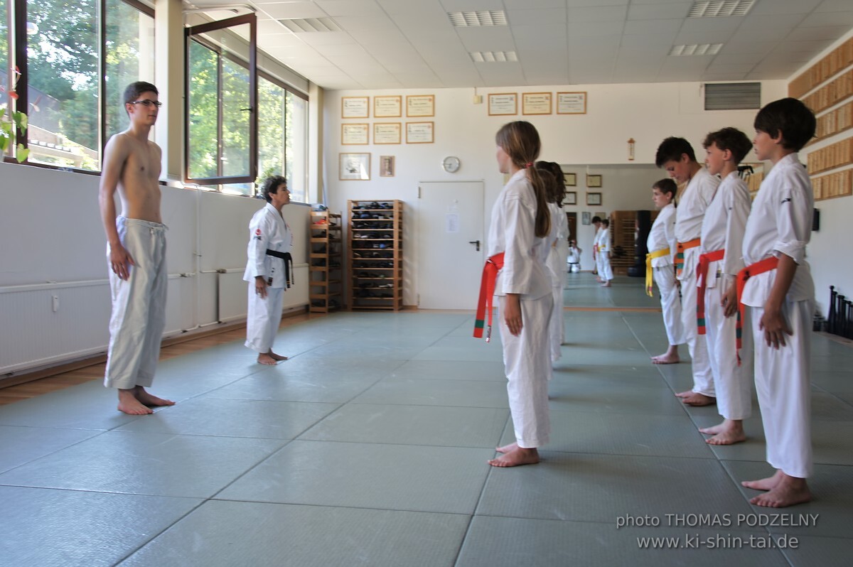 Uechiryu Karate Lehrgang mit Peggy Hess 7.Dan aus Florida/USA am 18.7.2016 