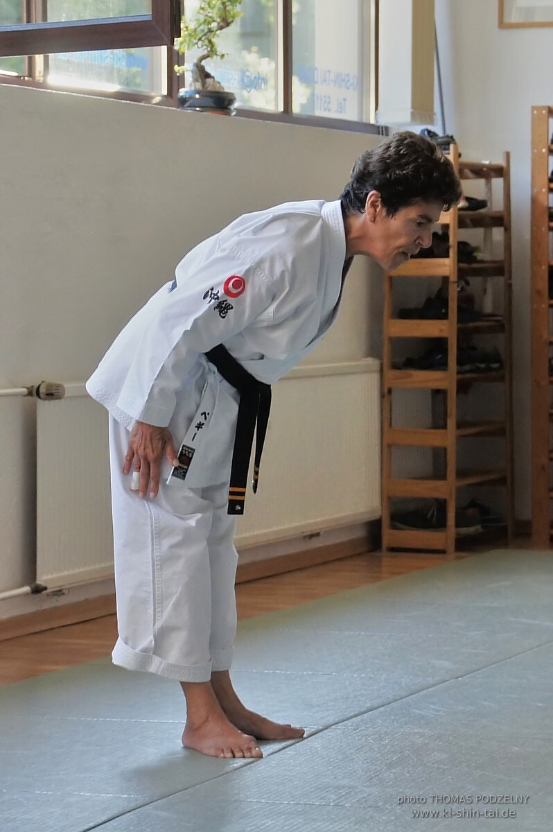 Uechiryu Karate Lehrgang mit Peggy Hess 7.Dan aus Florida/USA am 18.7.2016 
