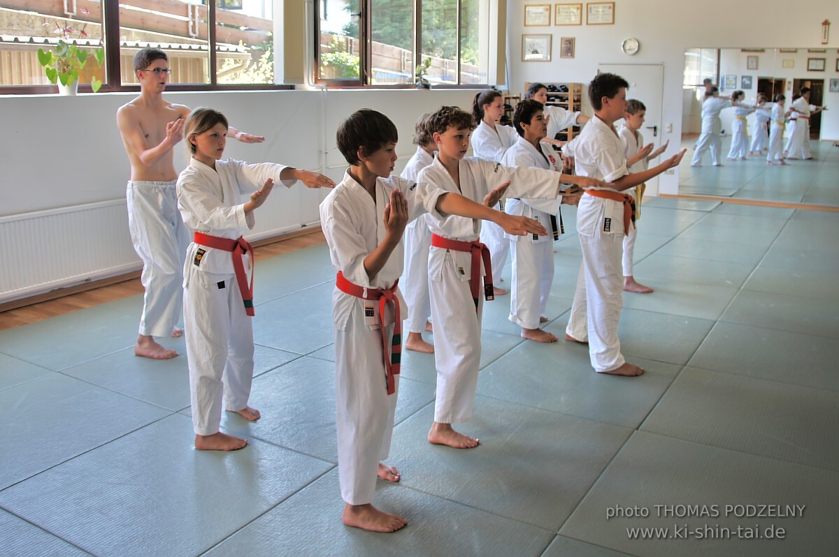 Uechiryu Karate Lehrgang mit Peggy Hess 7.Dan aus Florida/USA am 18.7.2016 