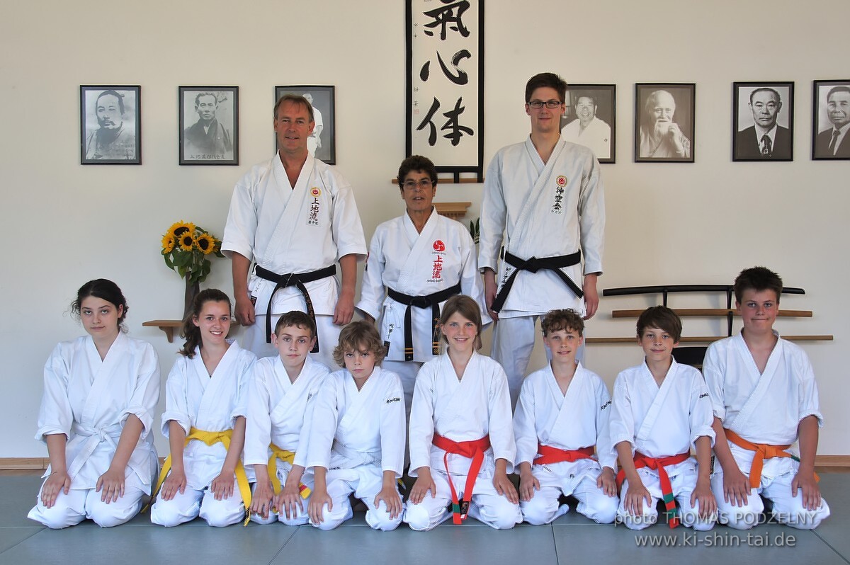 Uechiryu Karate Lehrgang mit Peggy Hess 7.Dan aus Florida/USA am 18.7.2016 