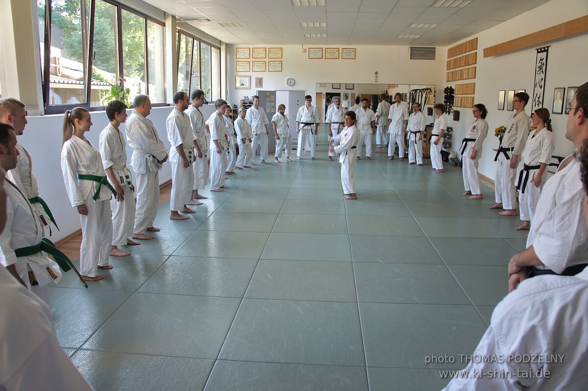 Uechiryu Karate Lehrgang mit Peggy Hess 7.Dan aus Florida/USA am 18.7.2016 