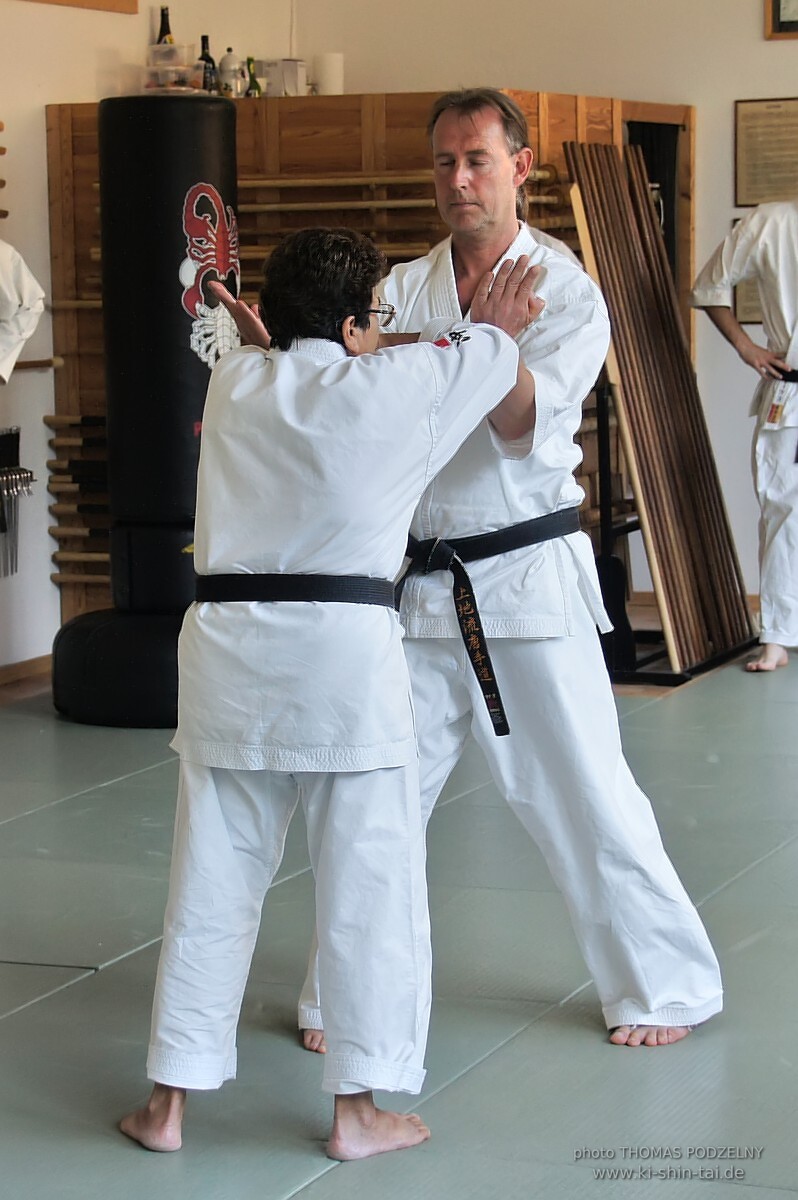 Uechiryu Karate Lehrgang mit Peggy Hess 7.Dan aus Florida/USA am 18.7.2016 