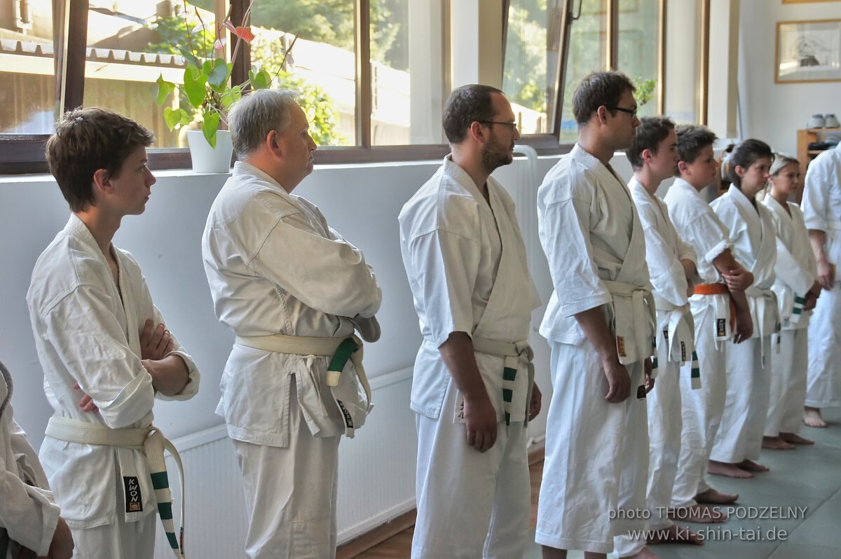 Uechiryu Karate Lehrgang mit Peggy Hess 7.Dan aus Florida/USA am 18.7.2016 