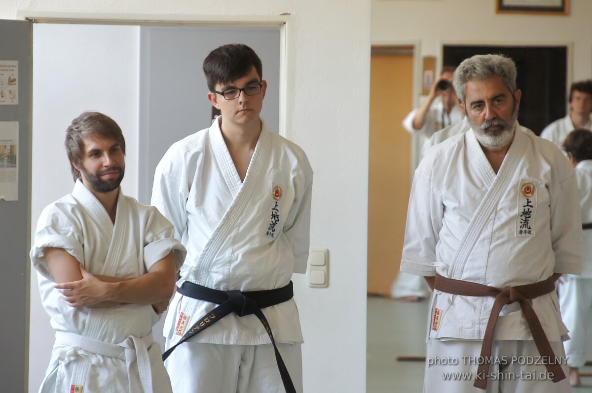 Uechiryu Karate Lehrgang mit Peggy Hess 7.Dan aus Florida/USA am 18.7.2016 