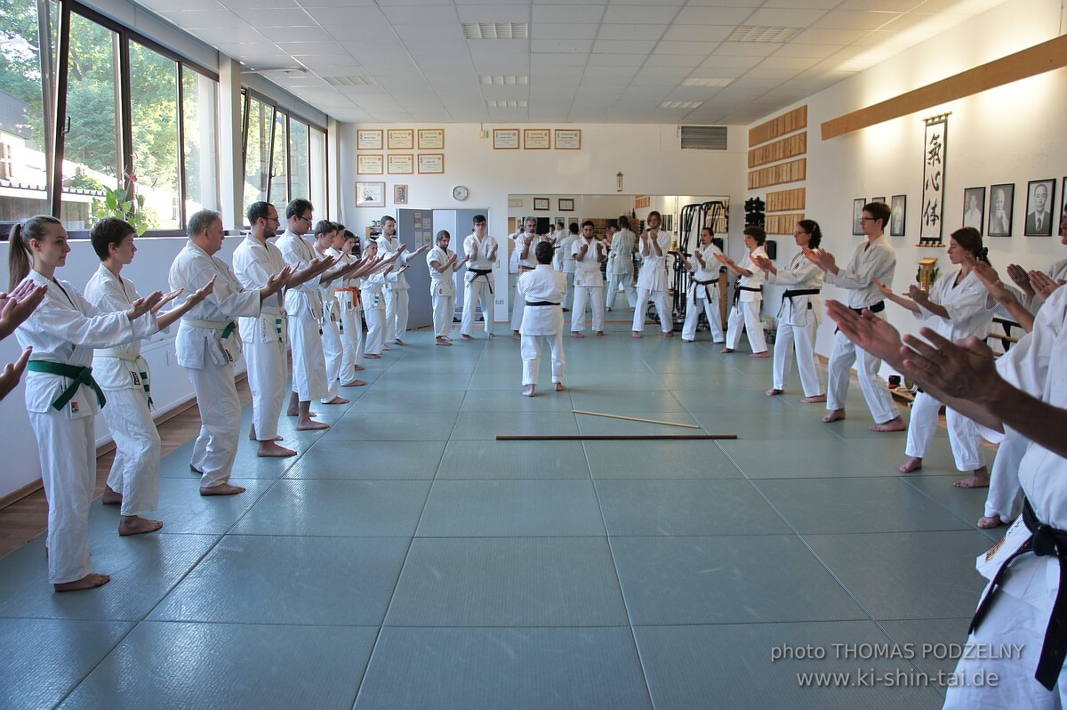Uechiryu Karate Lehrgang mit Peggy Hess 7.Dan aus Florida/USA am 18.7.2016 