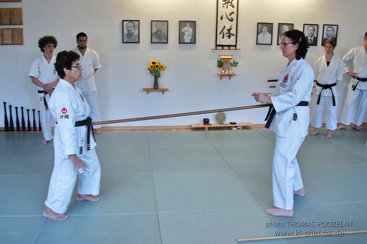 Uechiryu Karate Lehrgang mit Peggy Hess 7.Dan aus Florida/USA am 18.7.2016 