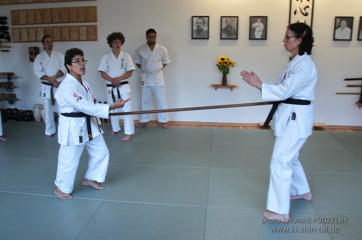 Uechiryu Karate Lehrgang mit Peggy Hess 7.Dan aus Florida/USA am 18.7.2016 