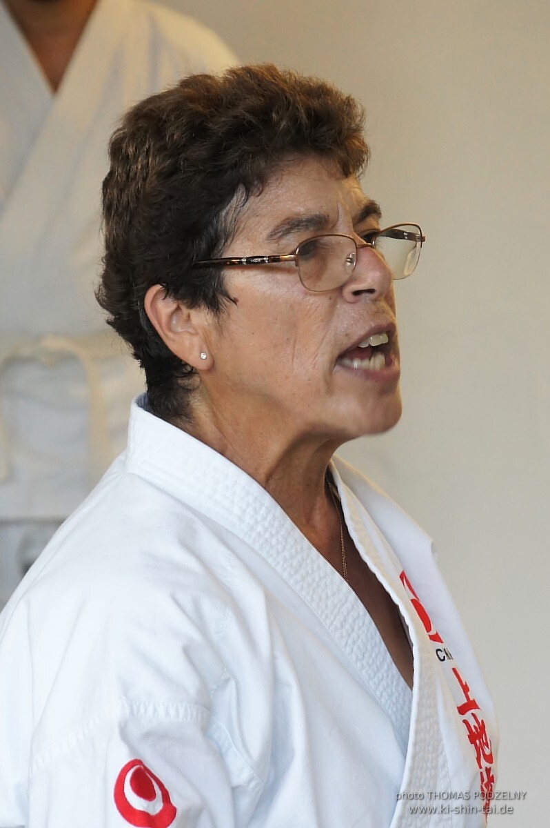 Uechiryu Karate Lehrgang mit Peggy Hess 7.Dan aus Florida/USA am 18.7.2016 