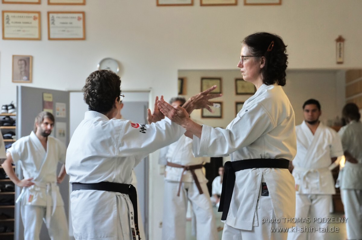 Uechiryu Karate Lehrgang mit Peggy Hess 7.Dan aus Florida/USA am 18.7.2016 
