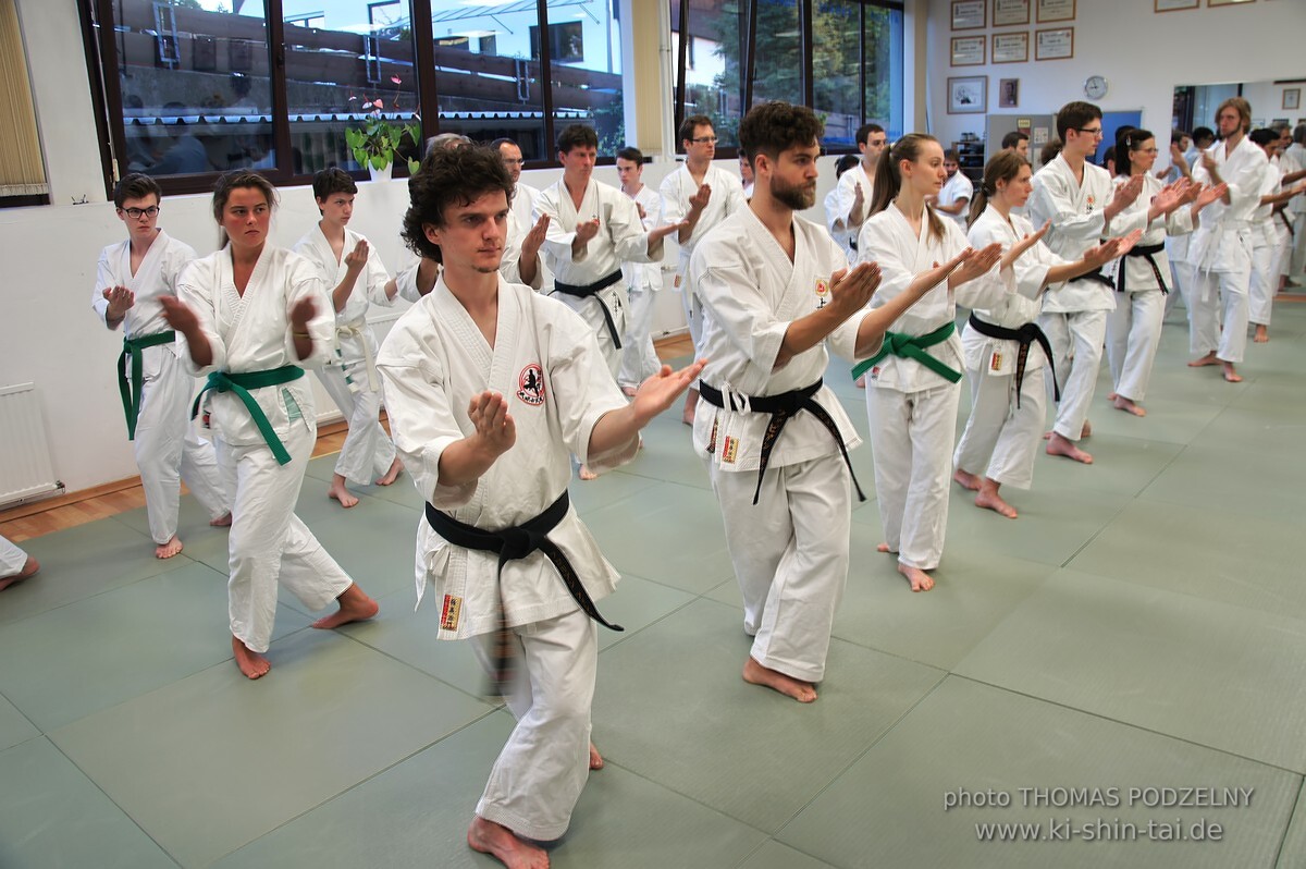 Uechiryu Karate Lehrgang mit Peggy Hess 7.Dan aus Florida/USA am 18.7.2016 