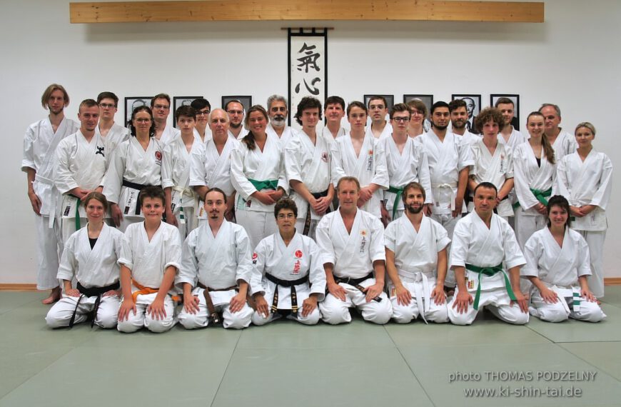 Uechiryu Karate Lehrgang mit Peggy Hess 7.Dan aus Florida/USA am 18.7.2016