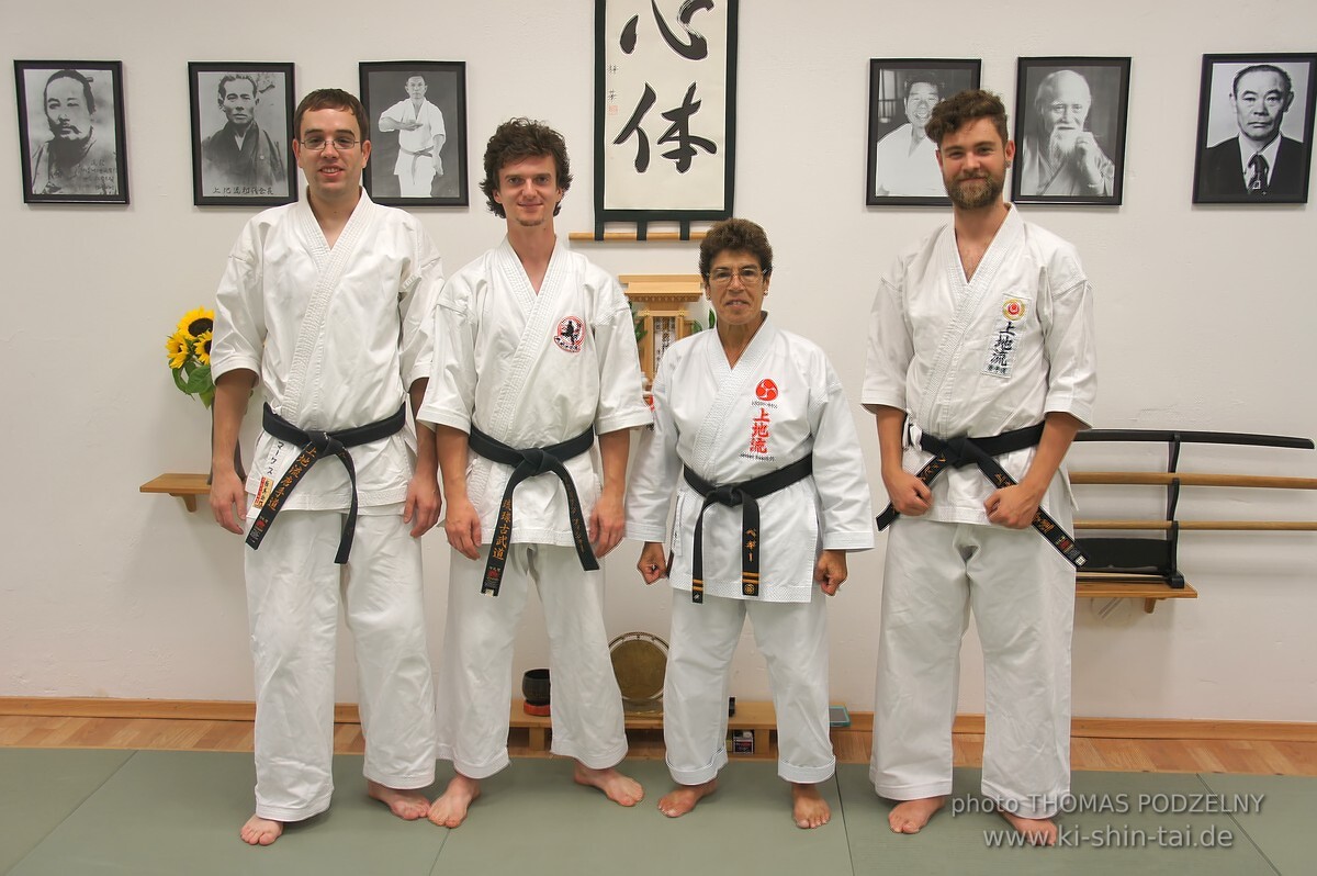 Uechiryu Karate Lehrgang mit Peggy Hess 7.Dan aus Florida/USA am 18.7.2016 