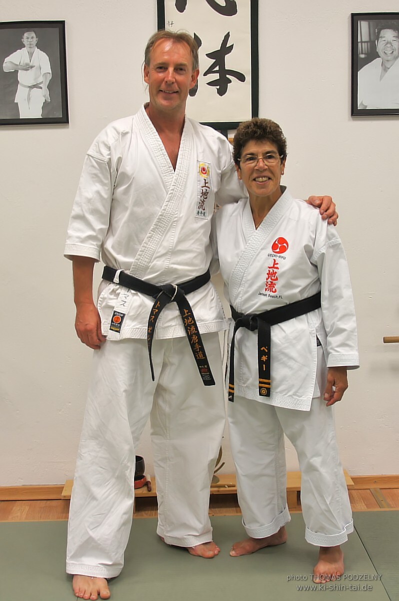 Uechiryu Karate Lehrgang mit Peggy Hess 7.Dan aus Florida/USA am 18.7.2016 