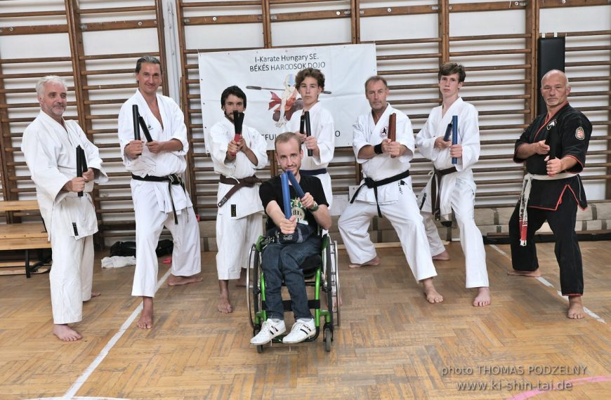 Kobudô Lehrgang mit Thomas Podzelny 5.Dan in Budapest – August 2019