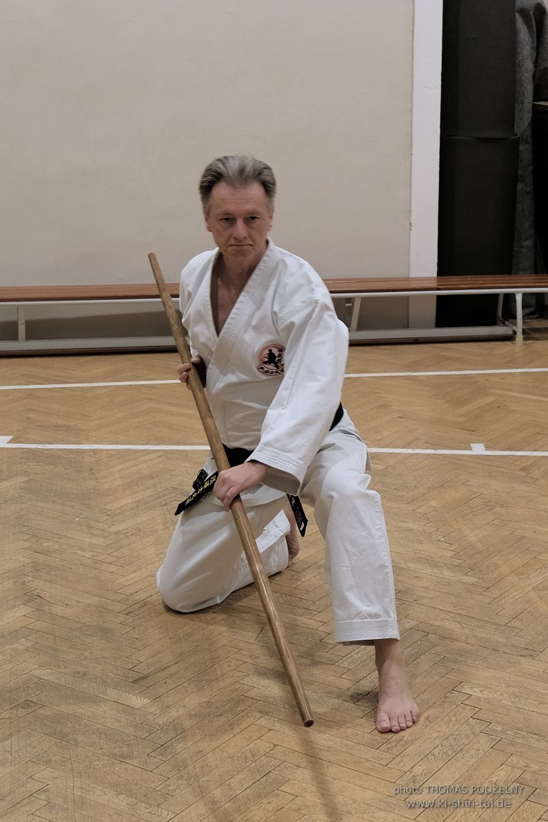 Ryukyu Kobudo Lehrgang Budapest, Thomas Podzelny, Februar 2022