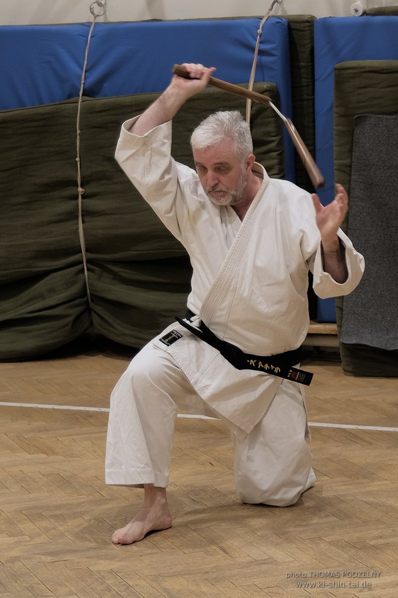 Ryukyu Kobudo Lehrgang Budapest, Thomas Podzelny, Februar 2022