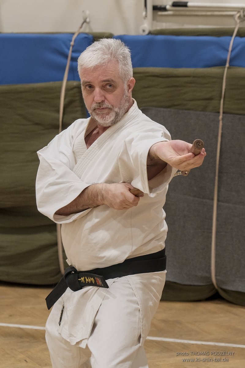 Ryukyu Kobudo Lehrgang Budapest, Thomas Podzelny, Februar 2022