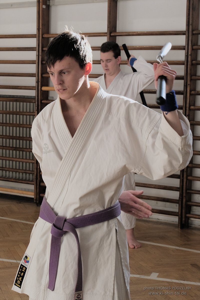 Ryukyu Kobudo Lehrgang Budapest, Thomas Podzelny, Februar 2022