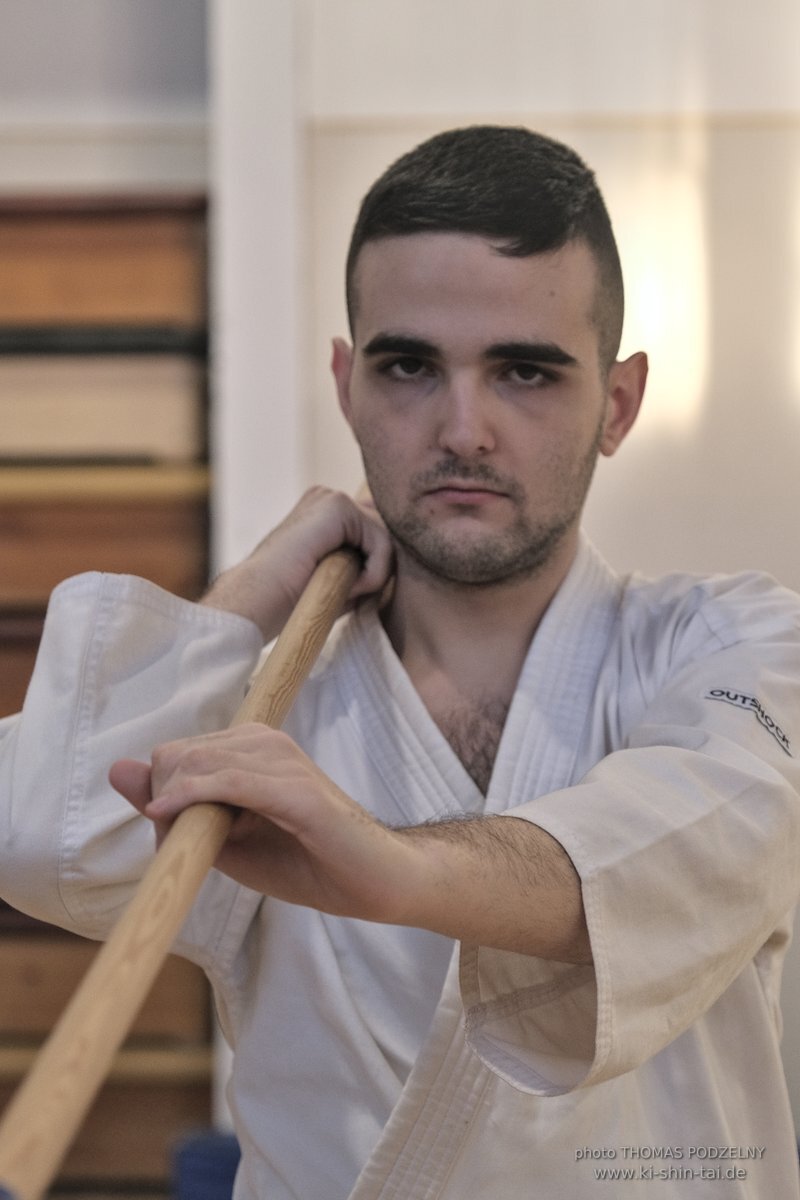 Ryukyu Kobudo Lehrgang Budapest, Thomas Podzelny, Februar 2022