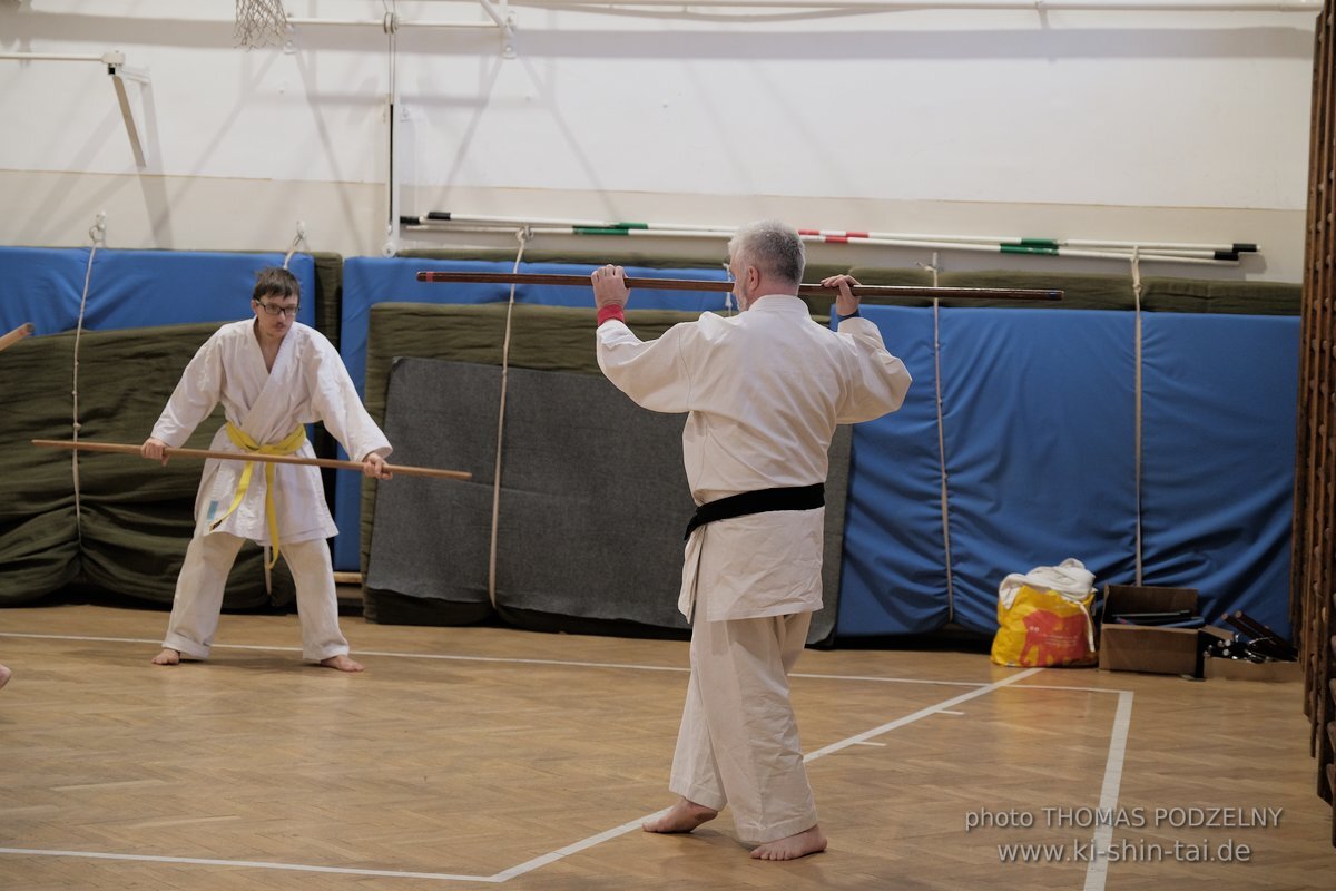 Ryukyu Kobudo Lehrgang Budapest, Thomas Podzelny, Februar 2022