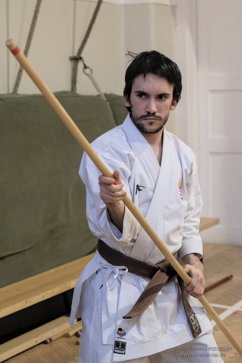 Ryukyu Kobudo Lehrgang Budapest, Thomas Podzelny, Februar 2022