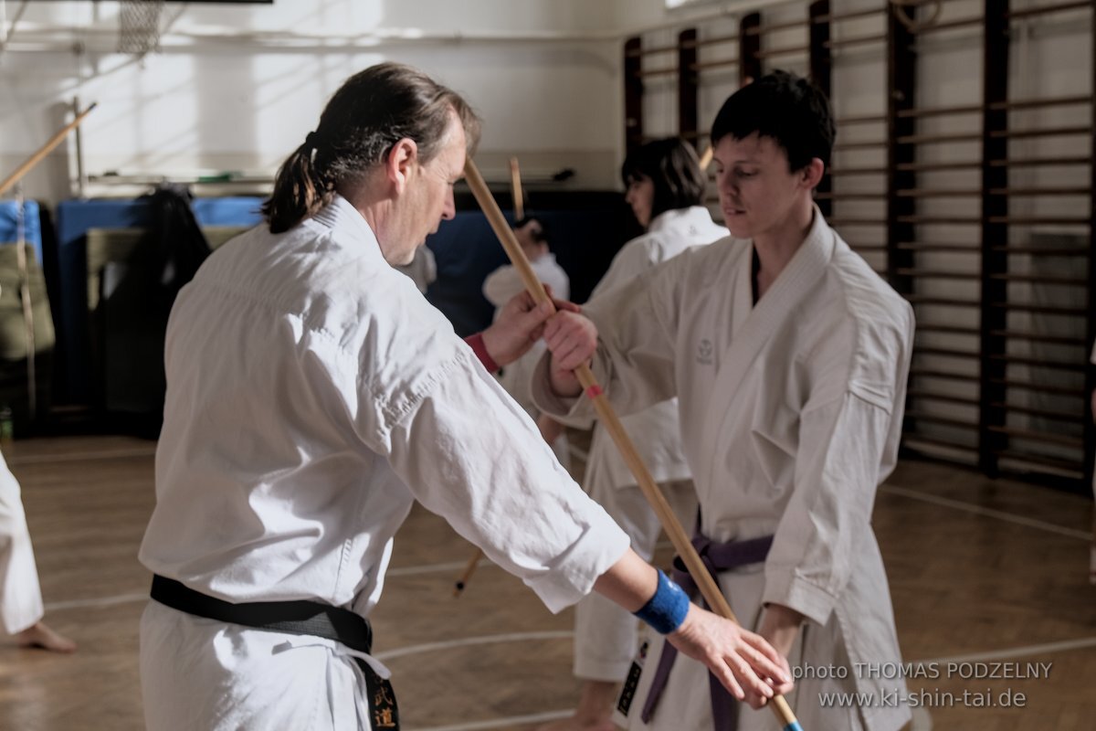 Ryukyu Kobudo Lehrgang Budapest, Thomas Podzelny, Februar 2022