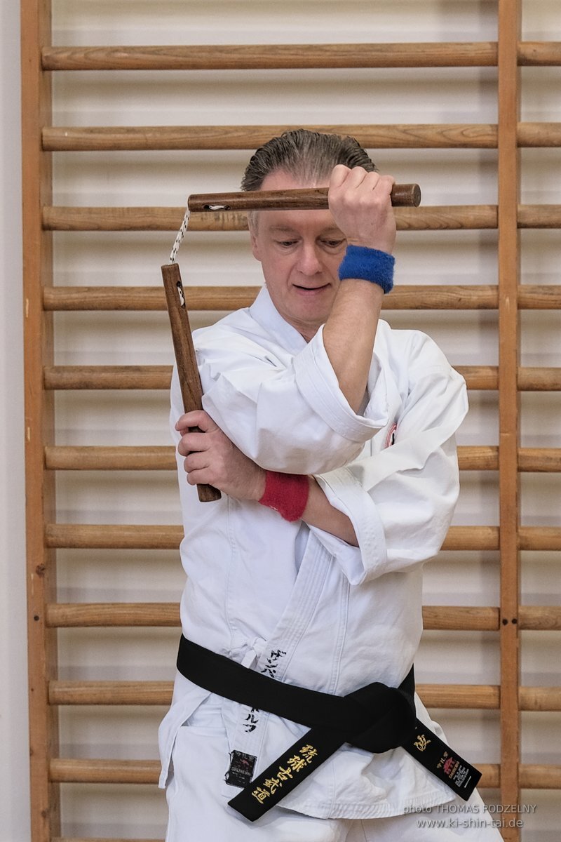 Ryukyu Kobudo Lehrgang Budapest, Thomas Podzelny, Februar 2022