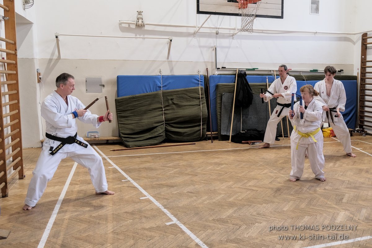 Ryukyu Kobudo Lehrgang Budapest, Thomas Podzelny, Februar 2022