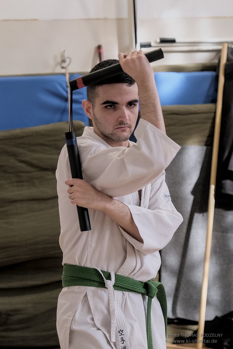 Ryukyu Kobudo Lehrgang Budapest, Thomas Podzelny, Februar 2022