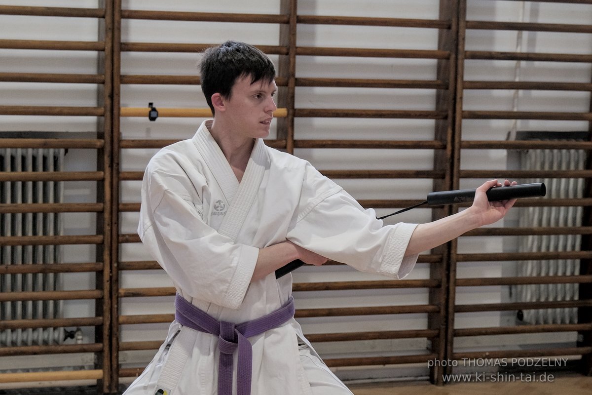 Ryukyu Kobudo Lehrgang Budapest, Thomas Podzelny, Februar 2022